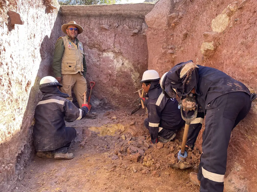 Archaeological excavation